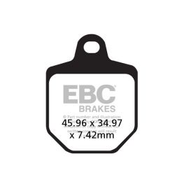 Plaquettes de frein EBC frittés FA433/4HH