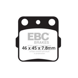 Plaquettes de frein EBC frittés MXS084