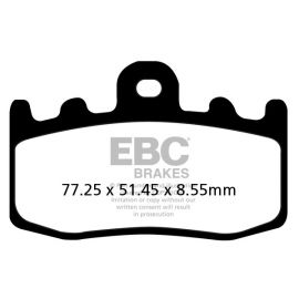 Plaquettes de frein EBC frittés EPFA335HH
