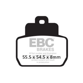 Plaquettes de frein EBC organiques SFA425