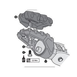 Kit reposapiés SW Motech EVO para Honda XRV 650/750 87-03|XL 600V Transalp 87-99|CRF 1000L 15-17