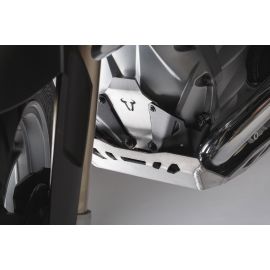 Extensión delantera de cubrecárter SW Motech en negro para BMW