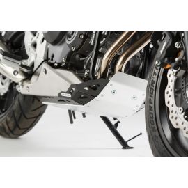 Sabot moteur SW Motech en noir/acier inox pour Honda CB500X 13-18