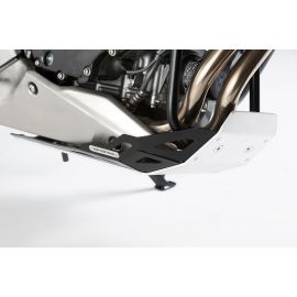 Cubrecárter SW Motech en negro/acero inox para Honda CB500X 13-18