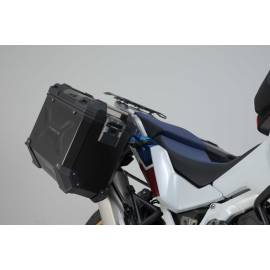 Kit completo de equipaje SW Motech Adventure negro para Honda CRF1100L Africa Twin Adv Sports 19-21
