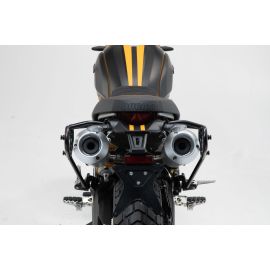 Sacoches latérales SW Motech Legend Gear LC noir + Support pour Ducati Scrambler 1100/ Special/ Sport 17-21