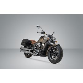 Alforjas SW Motech Legend Gear LH + Soportes para Indian Scout / Sixty / 100th Anniversary 16-21