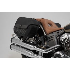 Sacoches latérales SW Motech Legend Gear LH + Support pour Indian Scout / Sixty / 100th Anniversary 16-21