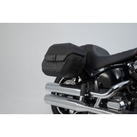 Sacoches latérales SW Motech Legend Gear LH + Support pour Harley-Davidson Softail Low Rider - FXLR | Softail Low Rider S - FXLRS  17-21