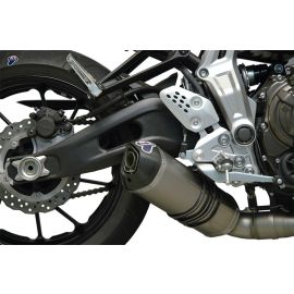 Escape completo homologado Termignoni Relevance en titanio para Yamaha XSR 700/Tracer 700 16-20|MT-07 14-20