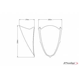 Cúpula Puig R-Racer para Aprilia RS 660 2021