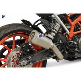 Escape no homologado Termignoni GP2R-R en acero inox. para KTM DUKE 390 2017-19