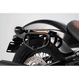Pack alforjas SW Motech Legend Gear LC Edition Black para Harley Davidson Softail Street Bob 17-21