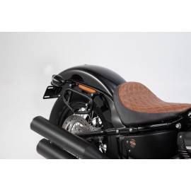 Pack alforjas SW Motech Legend Gear LC Edition Black para Harley Davidson Softail Street Bob 17-21