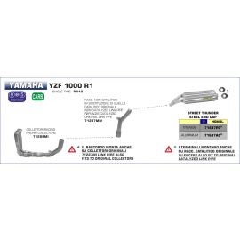 Conector Arrow no homologado para Yamaha YZF 1000 R1 04-06