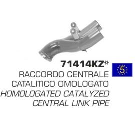 Connecteur Arrow homologué en acier inoxidable pour KTM 950 SM 06-09 | 990 SM-SMR 08-13