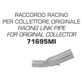 Connecteur Arrow non homologué en acier inoxidable pour Honda CB 300 R 18-20
