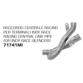 Connecteur Arrow non homologué en acier inoxidable pour Ducati Diavel 1260 S 19-20