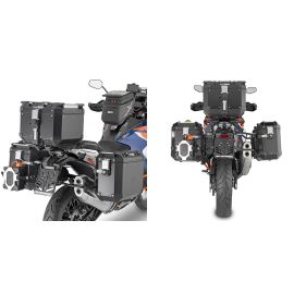 Suporte lateral Givi Monokey Cam-Side PL One-Fit para Trekker Outback para KTM 1290 SUPER ADVENTURE / R / S 21-24