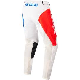 Pantalones Alpinestars Racer Compass blanco/azul/rojo/negro