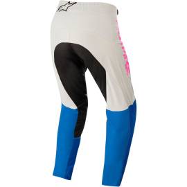 Pantalones Alpinestars Fluid Tripple blanco/azul/negro/rosa