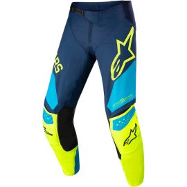 Pantalones Alpinestars Youth Racer Factory niño azul/negro/amarillo