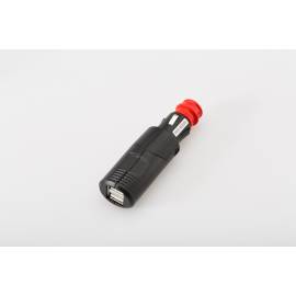 Cargador USB doble SW Motech con carcasa plegable 2 x 2100 mA 12 - 24 V