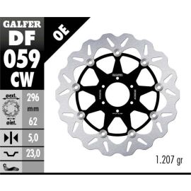 Disco de freno flotante Galfer Wave CW DF059CW
