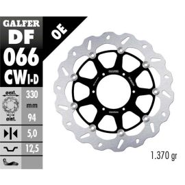 Disco de freno izquierdo flotante Galfer Wave CW DF066CWI