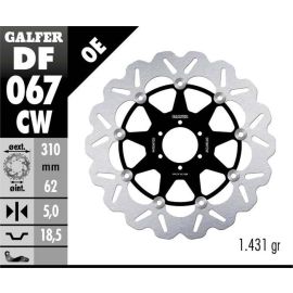 Disco de freno flotante Galfer Wave CW DF067CW