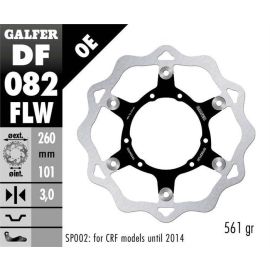 Disco de freno flotante Galfer Wave FLW DF082FLW