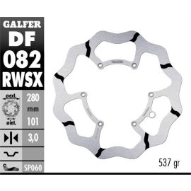 Disque de frein surdimensionné Galfer Wave RWS DF082RWSX