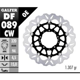 Disco de freno flotante Galfer Wave CW DF089CW