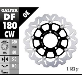 Disco de freno flotante Galfer Wave CW DF180CW