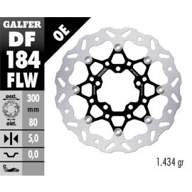 Disco de freno flotante Galfer Wave FLW DF184FLW
