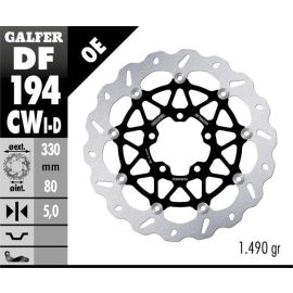 Disco de freno izquierdo flotante Galfer Wave CW DF194CWI