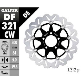 Disco de freno flotante Galfer Wave CW DF321CW