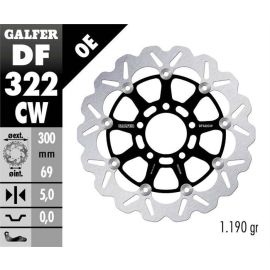 Disco de freno flotante Galfer Wave CW DF322CW