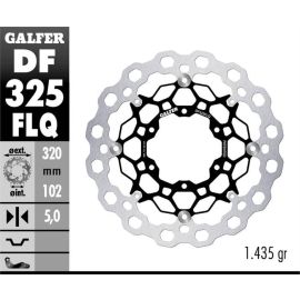 Disco de freno flotante Galfer Cubiq FLQ DF325FLQ