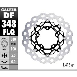 Disco de freno flotante Galfer Cubiq FLQ DF348FLQ