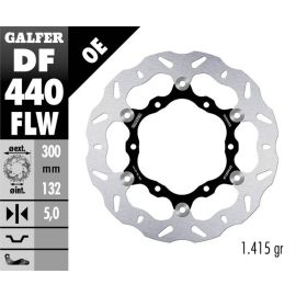 Disco de freno flotante Galfer Wave FLW DF440FLW