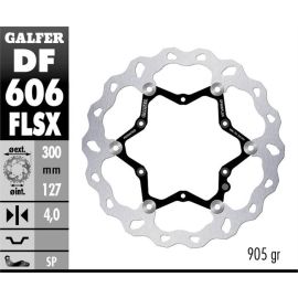Disque de frein flottant surdimensionné Galfer Wave FLS DF606FLSX