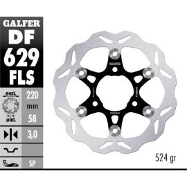 Disco de freno flotante sobredimensionado Galfer Wave FLS DF629FLS