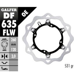 Disco de freno flotante Galfer Wave FLW DF635FLW
