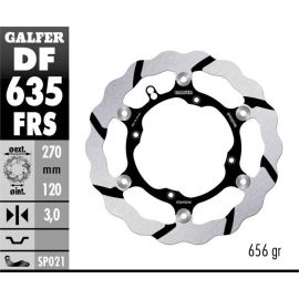 Disco de freno flotante sobredimensionado Galfer Wave FRS DF635FRS