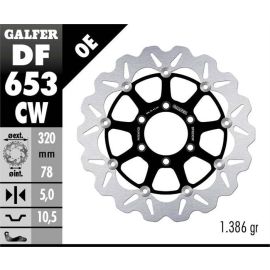 Disco de freno flotante Galfer Wave CW DF653CW