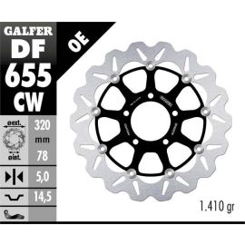 Disco de freno flotante Galfer Wave CW DF655CW