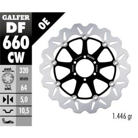 Disco de freno flotante Galfer Wave CW DF660CW