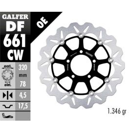 Disco de freno flotante Galfer Wave CW DF661CW