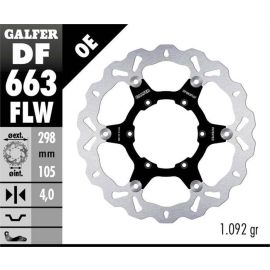 Disco de freno flotante Galfer Wave FLW DF663FLW